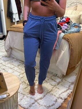 Fabletics Navy Blue Elastic Waist Jogger
